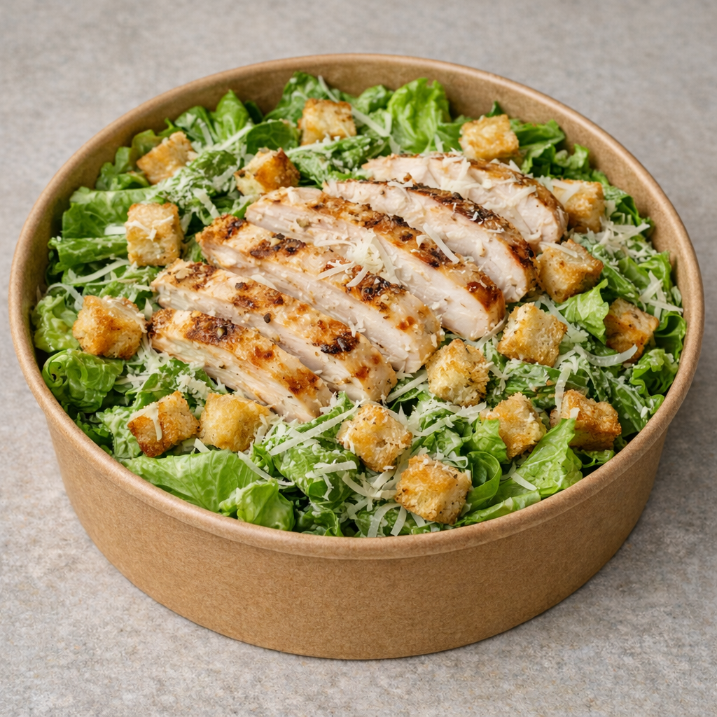 Grilled Chicken Garden Caesar Salad
