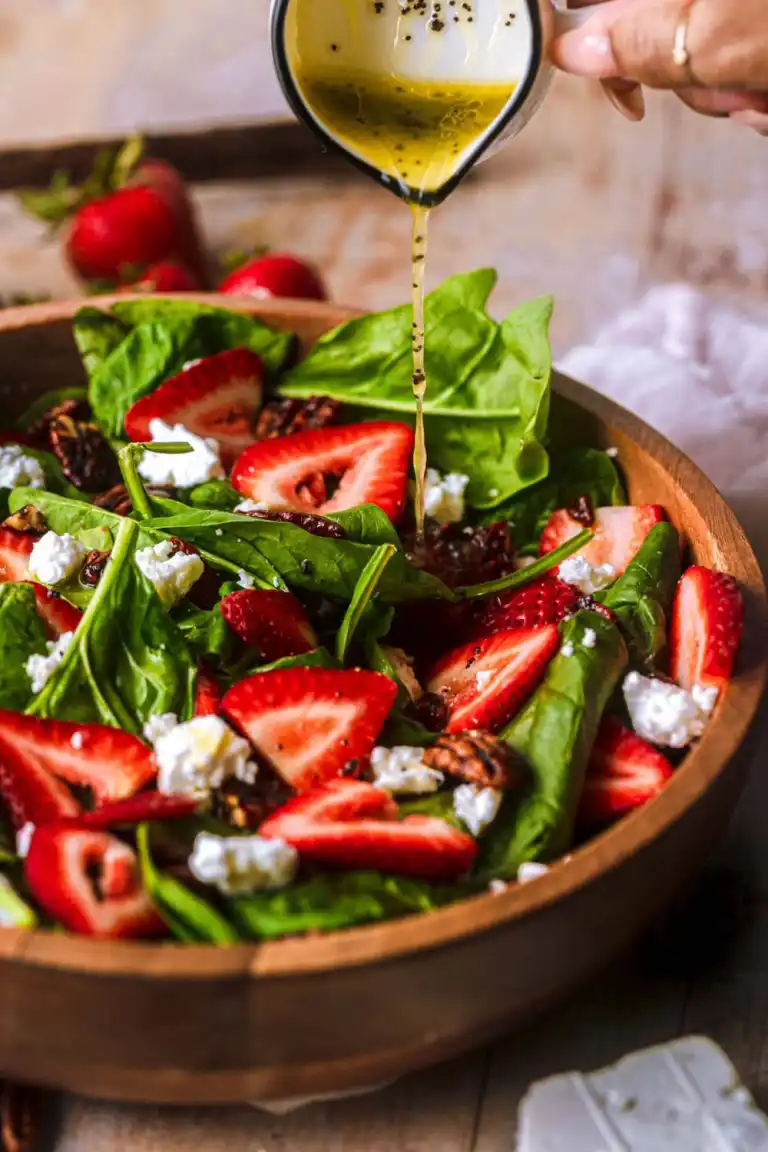 Strawberry Spinach Salad